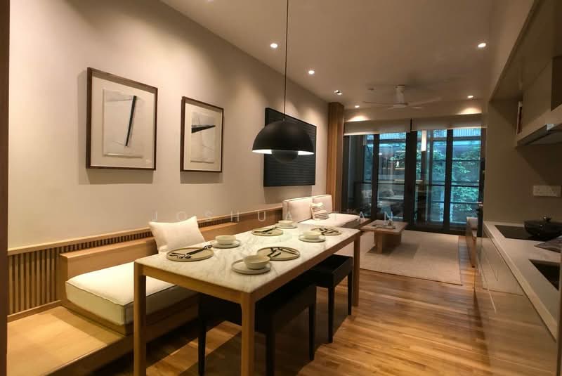 Kediaman Servis untuk Disewa di Conlay Signature Suites by E&O - Joshua Tan - Dining Room - PropertyGuru.com.my