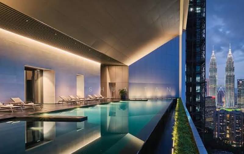 Kediaman Servis untuk Dijual di Conlay Signature Suites by E&O - Joshua Tan - Pool - PropertyGuru.com.my