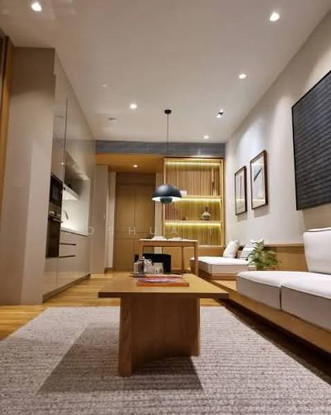 Kediaman Servis untuk Dijual di Conlay Signature Suites by E&O - Joshua Tan - Living Room - PropertyGuru.com.my