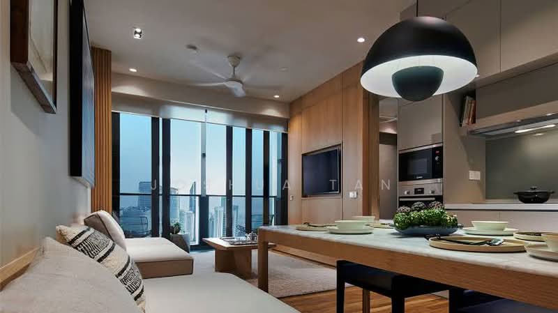 Service Residence for Rent at Conlay - Joshua Tan - Living Room - PropertyGuru.com.my
