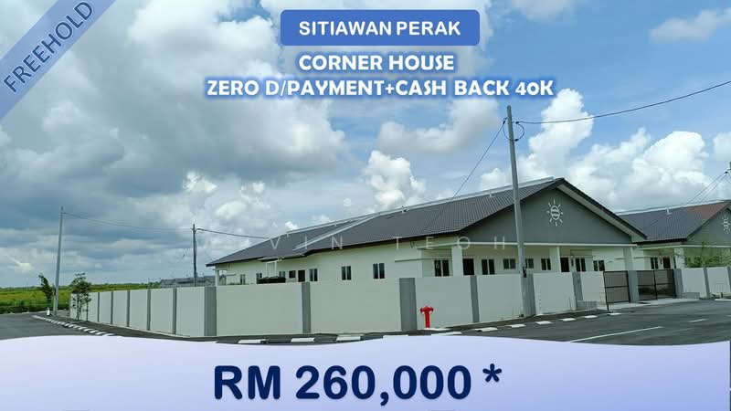 Rumah Teres untuk Dijual di Manjung (Perak) - Alvin Teoh - Exterior - PropertyGuru.com.my