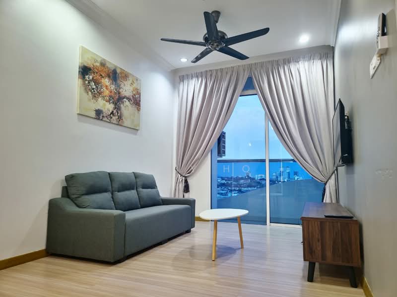 Service Residence for Rent at The Wave Residence - Abby Ho - Living Room - PropertyGuru.com.my