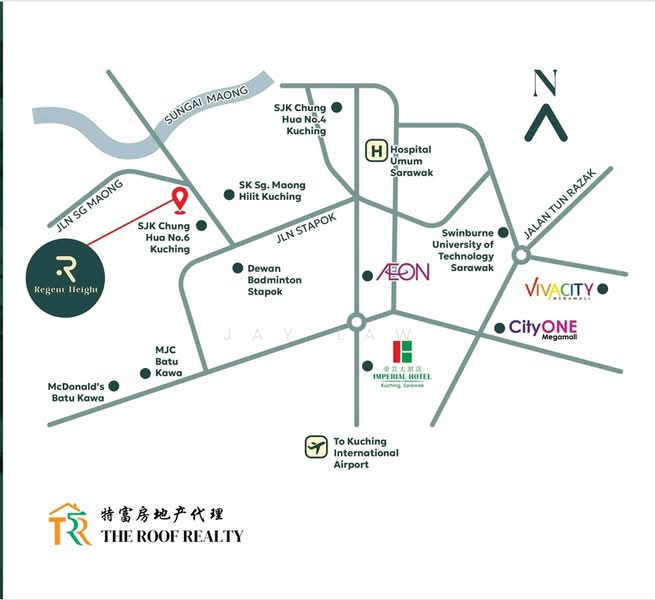 Semi-Detached House for Sale in Stapok (Kuching) - Jay Law - PropertyGuru.com.my