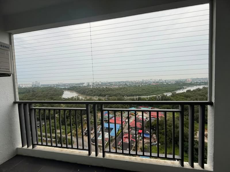 Kediaman Servis untuk Disewa di 8Scape Residence @ Sutera - Chloe Shum - Balcony - PropertyGuru.com.my