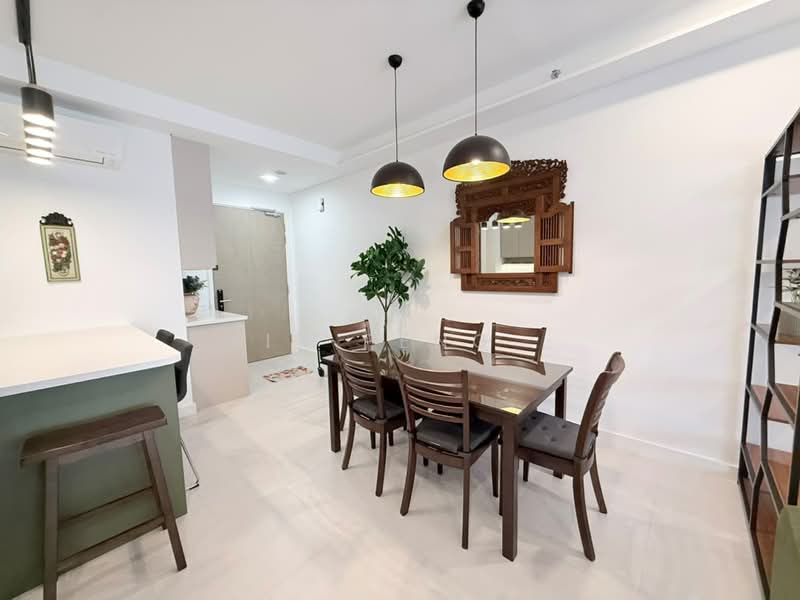 Servis Apartment untuk Disewa di Jendela Residences - Yin Peng . - Dining Room - PropertyGuru.com.my