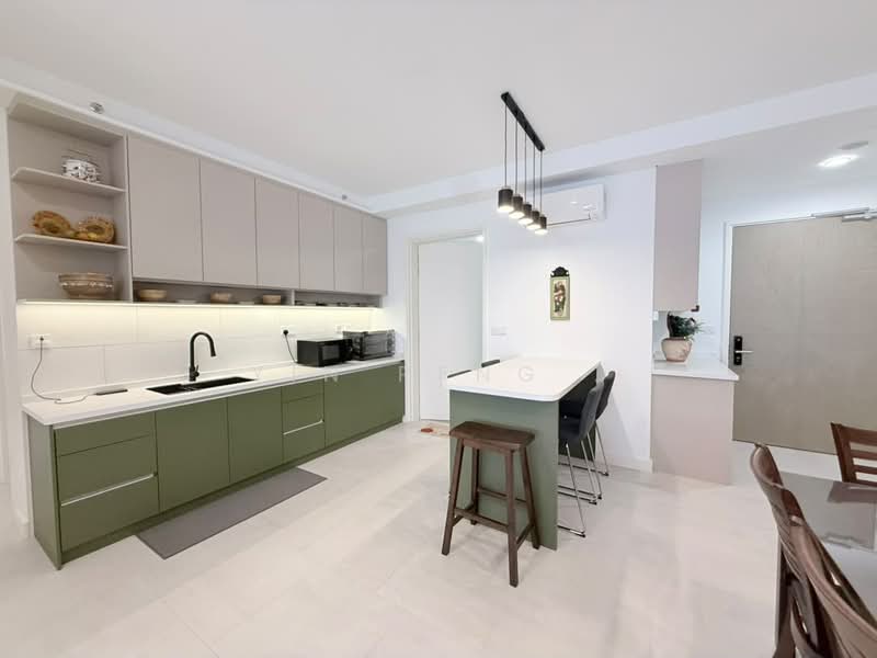 Servis Apartment untuk Disewa di Jendela Residences - Yin Peng . - Kitchen - PropertyGuru.com.my
