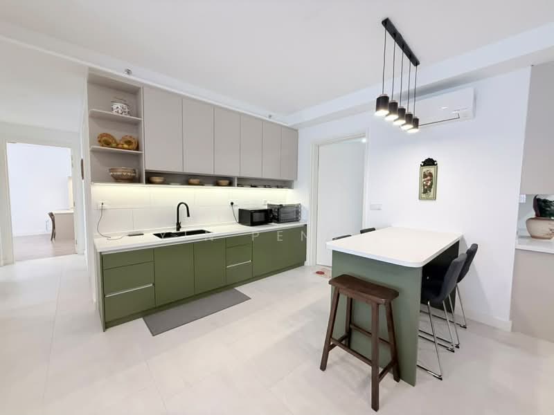 Servis Apartment untuk Disewa di Jendela Residences - Yin Peng . - Kitchen - PropertyGuru.com.my