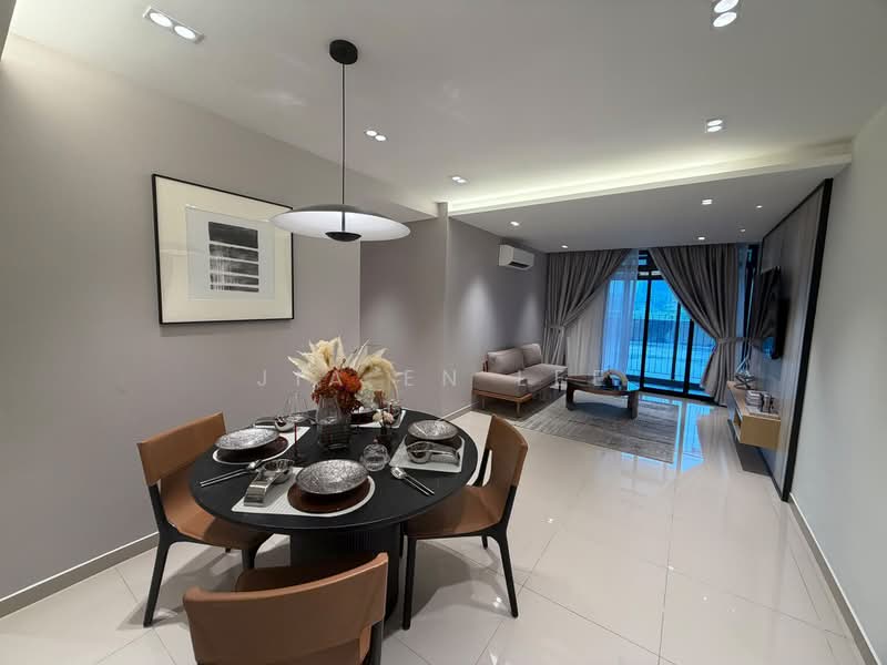 Service Residence for Sale at Bodaiju Residences - Jia En Lee - Living Room - PropertyGuru.com.my