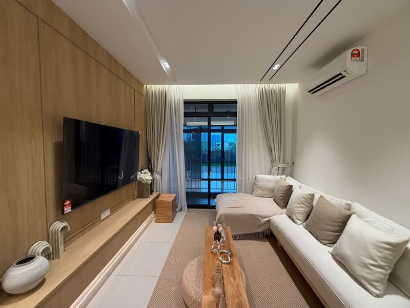 Service Residence for Sale at Bodaiju Residences - Jia En Lee - Living Room - PropertyGuru.com.my