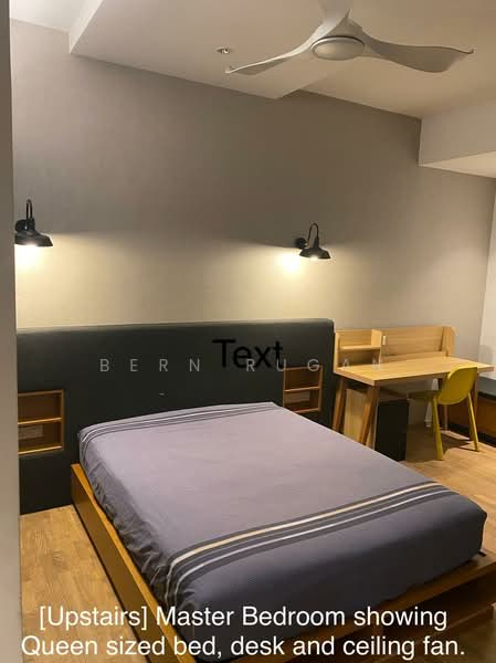 Condominium for Rent at Twy Duplex Condos - Bern Rugan - Master Bedroom - PropertyGuru.com.my