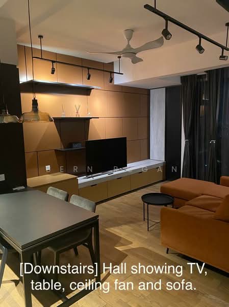 Condominium for Rent at Twy Duplex Condos - Bern Rugan - Living Room - PropertyGuru.com.my
