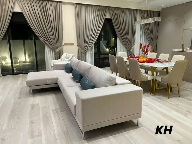 Semi-Detached House for Sale in Kota Kemuning (Shah Alam) - Mason Chiah - Living Room - PropertyGuru.com.my