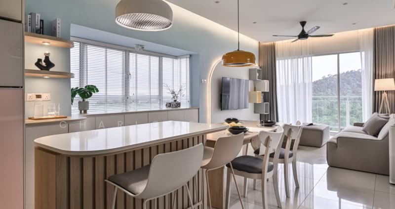 Servis Apartment untuk Dijual di Veranda Residence - Charlotte Chong - Living Room - PropertyGuru.com.my