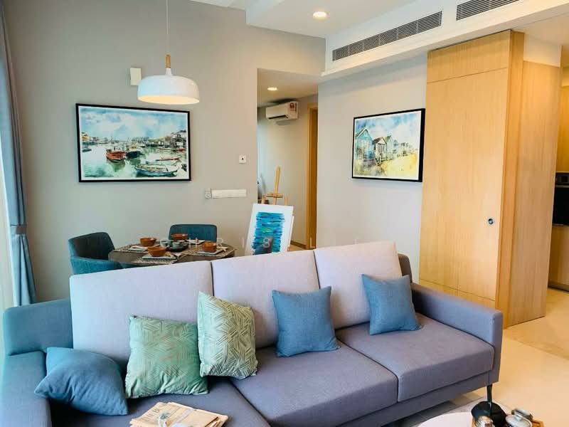 Servis Apartment untuk Disewa di Southern Marina Residences - Chris Liew - Living Room - PropertyGuru.com.my
