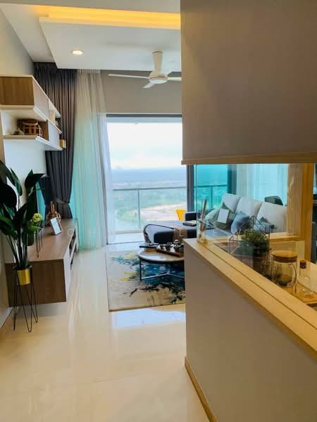 Servis Apartment untuk Disewa di Southern Marina Residences - Chris Liew - Living Room - PropertyGuru.com.my