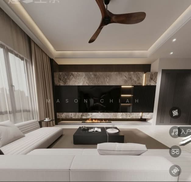 Semi-Detached House for Sale in Shah Alam (Selangor) - Mason Chiah - Living Room - PropertyGuru.com.my