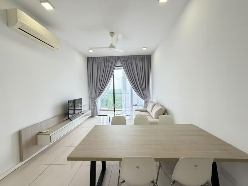 Kondominium untuk Disewa di The WaterEdge (Pinggiran Air) - Phoebe Foo - Living Room - PropertyGuru.com.my
