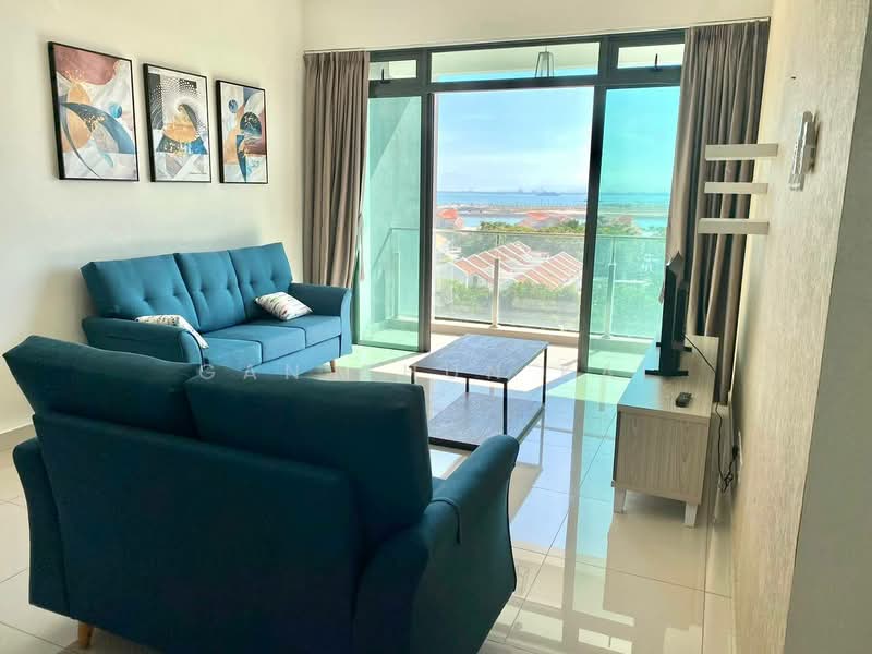 Kondominium untuk Disewa di Marinox Sky Villas - Gan Chun Kai - Living Room - PropertyGuru.com.my