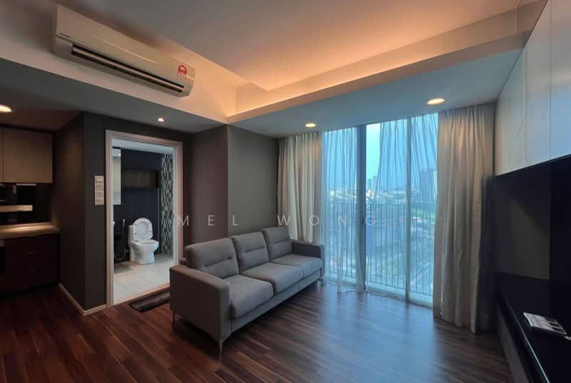 Servis Apartment untuk Disewa di Verve Suites KL South - Mel Wong - Living Room - PropertyGuru.com.my