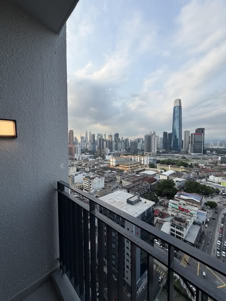 Service Residence for Rent at Skyline KL - Ken Chin - Balcony View - PropertyGuru.com.my