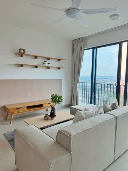 Service Residence for Rent at Trefoil @ Setia City - Mico Wong - Living Room - PropertyGuru.com.my