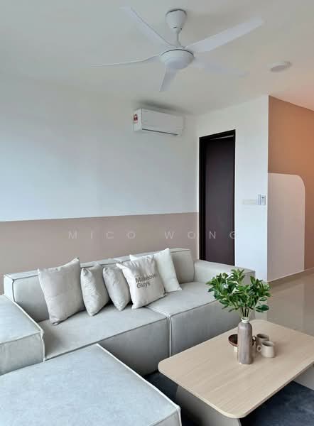 Service Residence for Rent at Trefoil @ Setia City - Mico Wong - Living Room - PropertyGuru.com.my