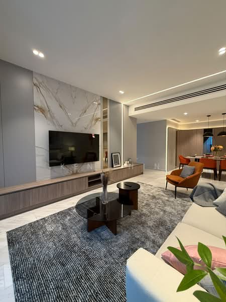 Service Residence for Rent at Eaton Residence - Ken Chin - Living Room - PropertyGuru.com.my