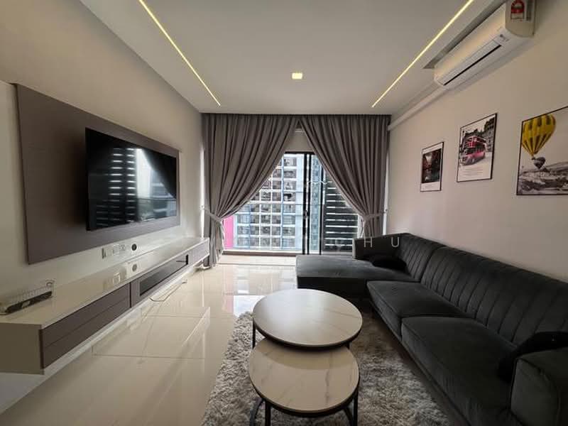 Service Residence for Rent at The Tresor @ Gravit8 - Edward Chu - Living Room - PropertyGuru.com.my