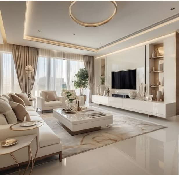 Service Residence for Rent at The Tresor @ Gravit8 - Edward Chu - Living Room - PropertyGuru.com.my
