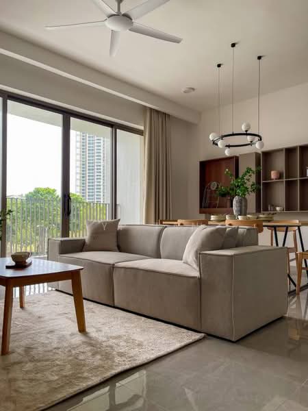 Kondominium untuk Disewa di Park Place - YP Tan - Living Room - PropertyGuru.com.my