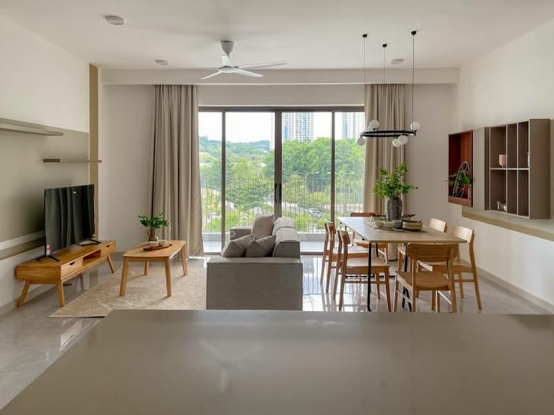 Kondominium untuk Disewa di Park Place - YP Tan - Living Room - PropertyGuru.com.my