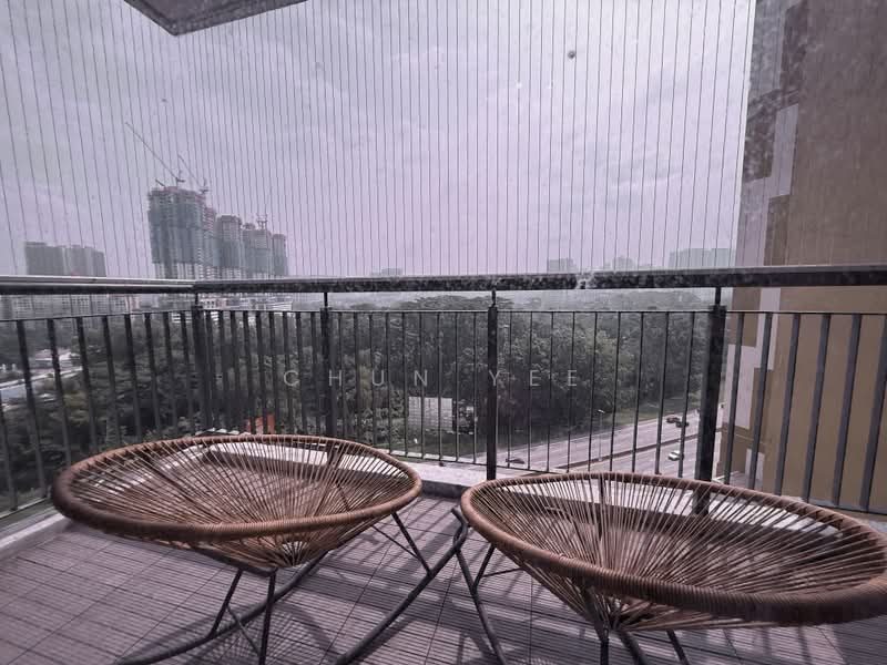 Kondominium untuk Dijual di Platinum Splendor Residence - Chun Yee - Balcony - PropertyGuru.com.my