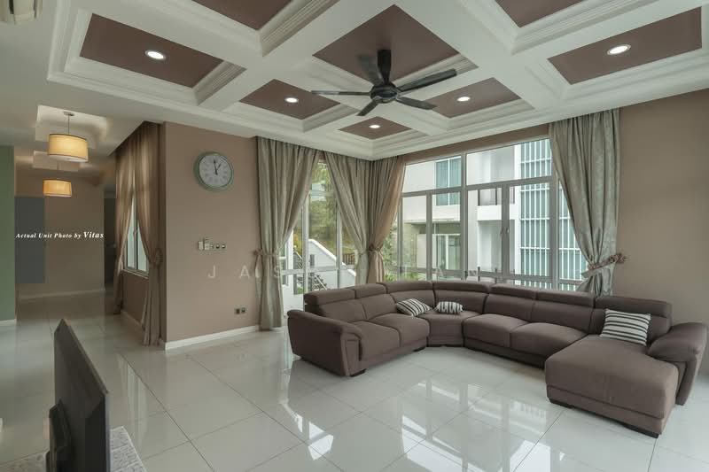 Rumah Berkembar untuk Dijual di Setia Eco Park (Setia Alam) - Jason Tan - Living Room - PropertyGuru.com.my