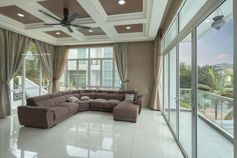 Rumah Berkembar untuk Dijual di Setia Eco Park (Setia Alam) - Jason Tan - Living Room - PropertyGuru.com.my