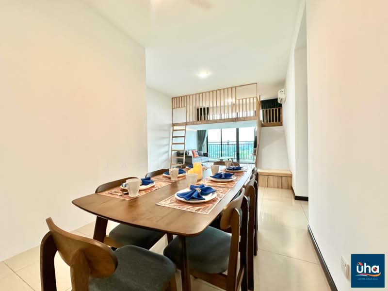 Pangsapuri untuk Disewa di Molek Regency - James Bong - Dining Room - PropertyGuru.com.my