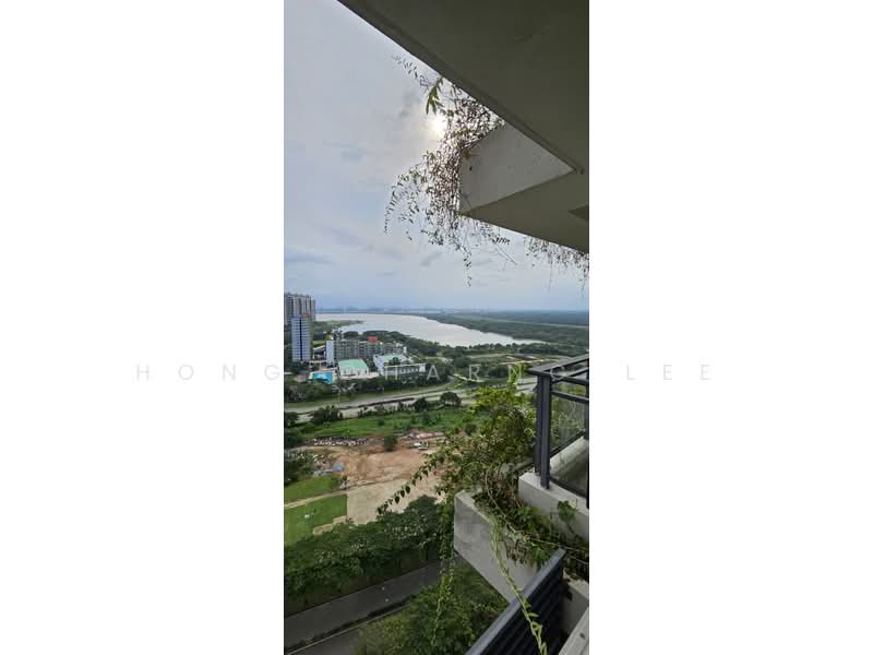 Pangsapuri untuk Disewa di Starview Bay @ Forest City - Hong Charng Lee - Balcony - PropertyGuru.com.my