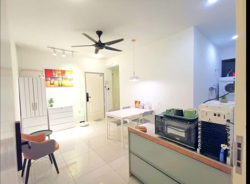 Service Residence for Rent at Kenwingston Skylofts - Shue Sen - Living Room - PropertyGuru.com.my