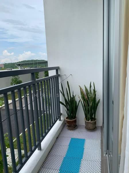 Kondominium untuk Disewa di Residensi Adelia - Chris Choo - Balcony - PropertyGuru.com.my