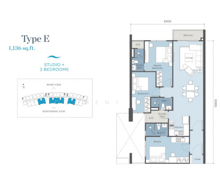 Servis Apartment untuk Disewa di Renna Residence - Clement Toh - PropertyGuru.com.my