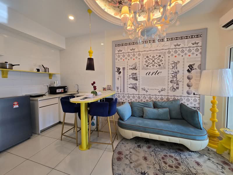 Service Residence for Rent at Arte Mont Kiara - Kathy Yap - Living Room - PropertyGuru.com.my