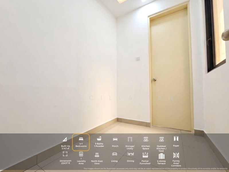 Terraced House for Rent in Damansara Perdana (Selangor) - Priscilla Tan - Interior - PropertyGuru.com.my