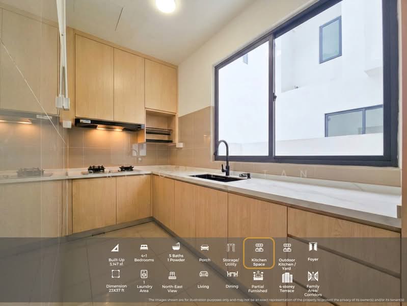 Terraced House for Rent in Damansara Perdana (Selangor) - Priscilla Tan - Kitchen - PropertyGuru.com.my