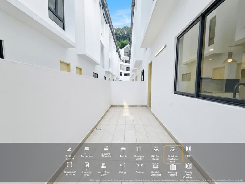 Terraced House for Rent in Damansara Perdana (Selangor) - Priscilla Tan - Yard - PropertyGuru.com.my