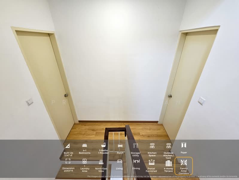 Terraced House for Rent in Damansara Perdana (Selangor) - Priscilla Tan - Corridor - PropertyGuru.com.my
