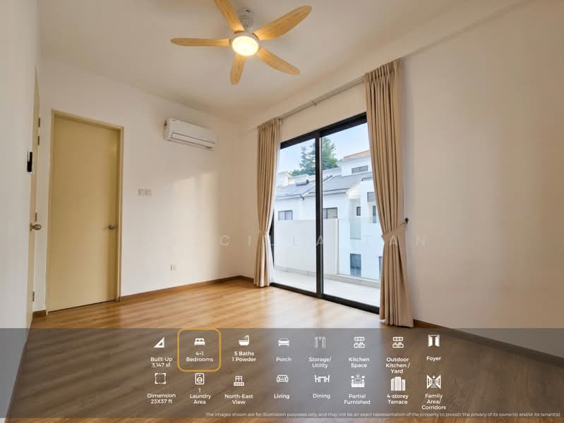 Terraced House for Rent in Damansara Perdana (Selangor) - Priscilla Tan - Room - PropertyGuru.com.my