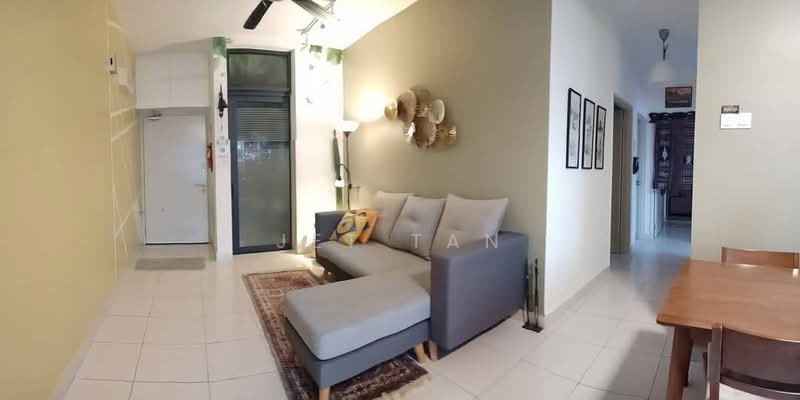 Kondominium untuk Disewa di Sky Awani Residensi 1 - Jet Tan - Living Room - PropertyGuru.com.my