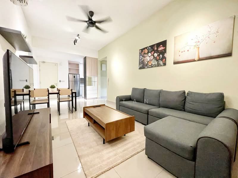 Kondominium untuk Dijual di Lakeville Residence - Jet Tan - Living Room - PropertyGuru.com.my