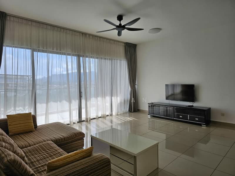 Kondominium untuk Disewa di Lakeville Residence - Jet Tan - Living Room - PropertyGuru.com.my