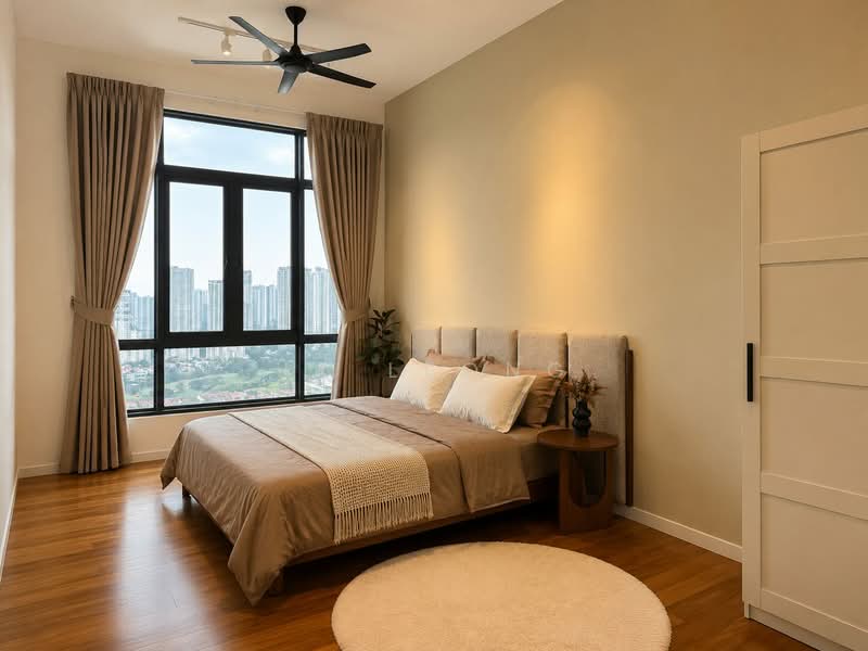Condominium for Rent at The Maple Residences - JK Leong - Bedroom - PropertyGuru.com.my