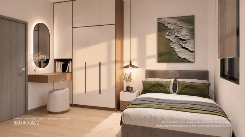Servis Apartment untuk Dijual di Armani Residence - Chi Lin Ling - Bedroom - PropertyGuru.com.my